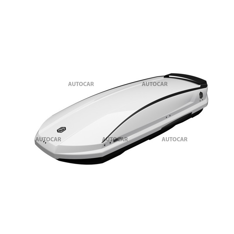 Strešný box Northline Tirol 420 - strieborný / čierny