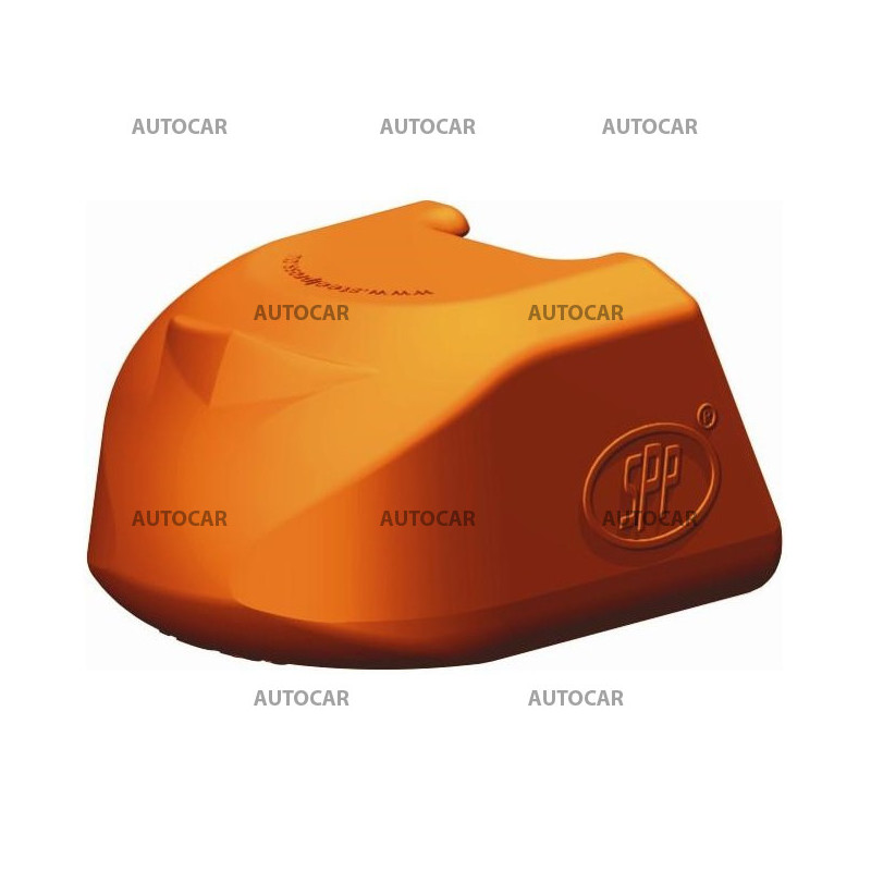 Ochranná gumená krytka prívesového kĺbu - oranžová