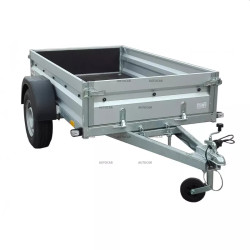 Remorcă basculabilă cu o...