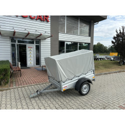 Remorcă pe un ax fără frână...